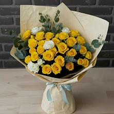 Букет цветов из:  Розы в Пластуновской