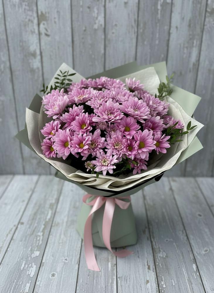 Букет цветов из: Хризантемы в Пластуновской