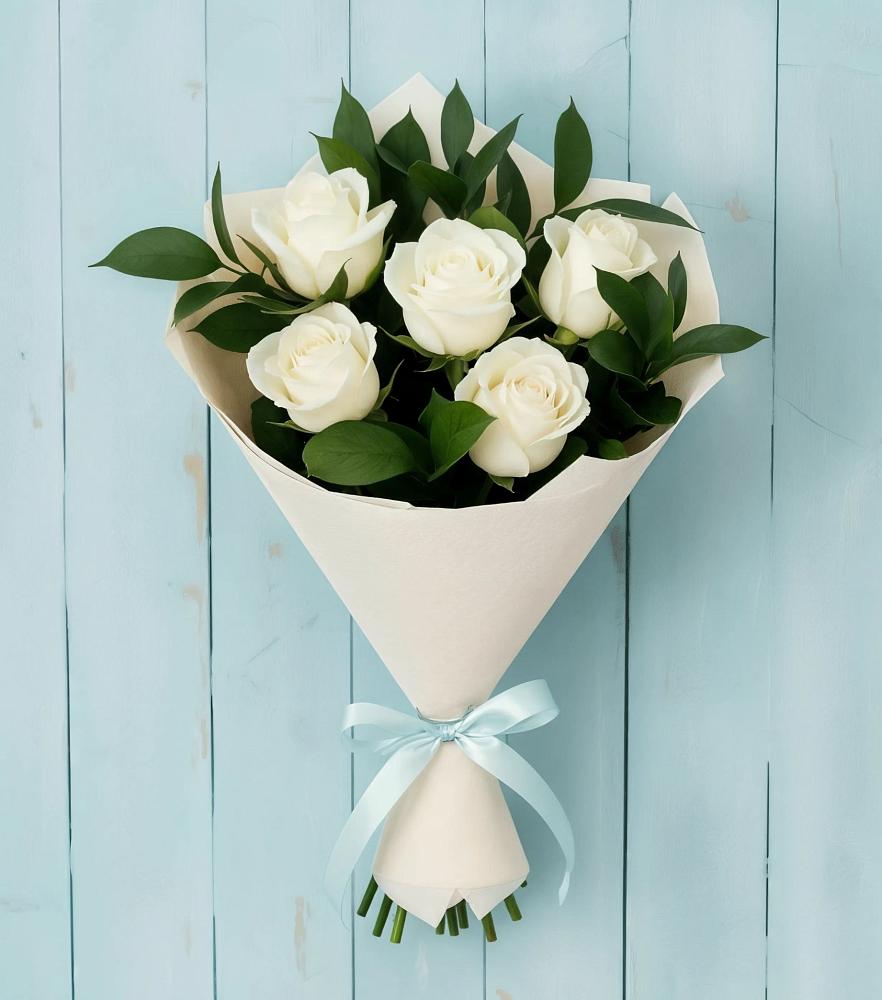 Букет цветов из: Розы в Пластуновской