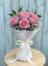 Букет цветов из:  Розы в Пластуновской