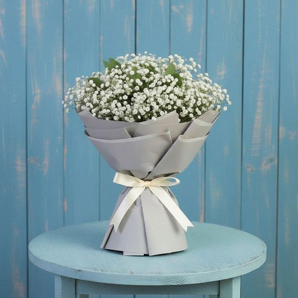 Букет цветов из: Гипсофила в Пластуновской