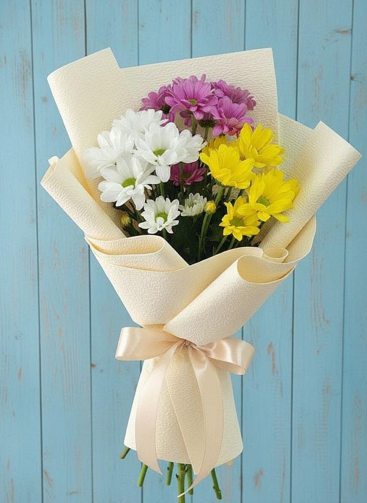 Букет цветов из: Хризантемы в Пластуновской