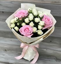 Букет цветов из:  Розы в Пластуновской