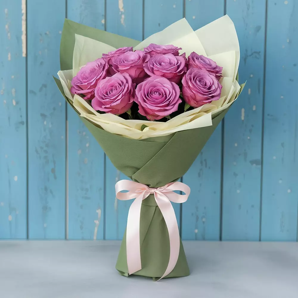 Букет Розы Фёрст Леди в Пластуновской