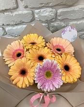 Букет цветов из:  Герберы в Пластуновской