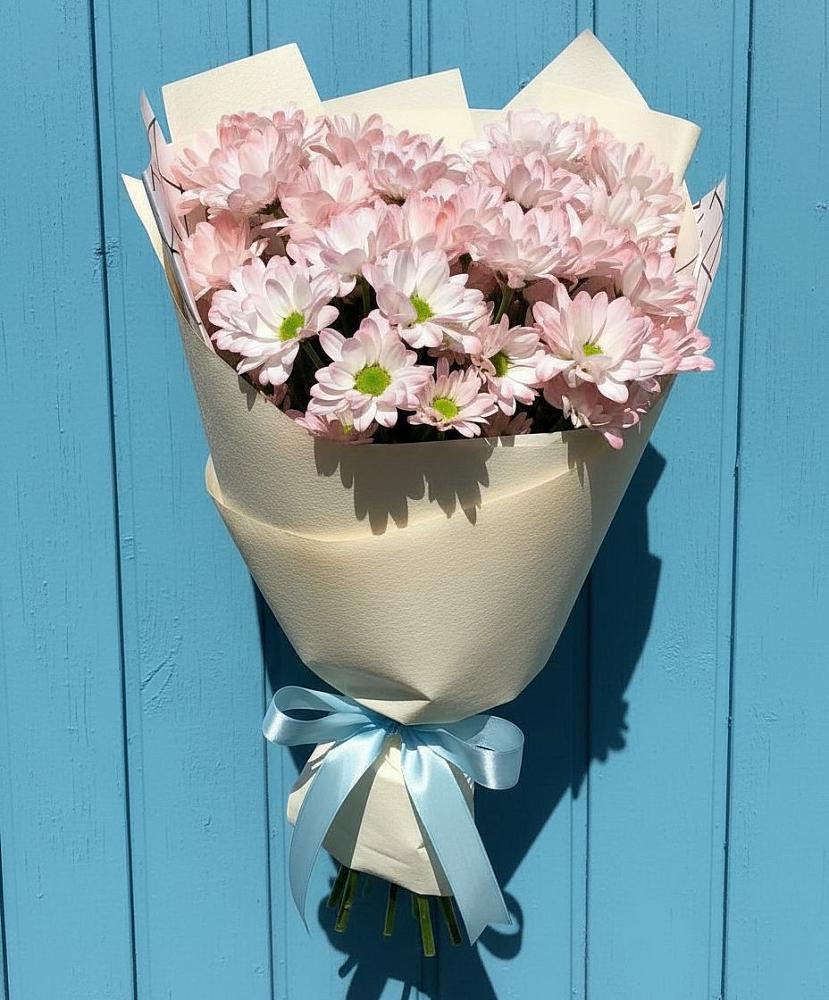 Букет цветов из: Хризантемы в Пластуновской