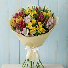 Букет цветов из:  Альстромерии в Пластуновской