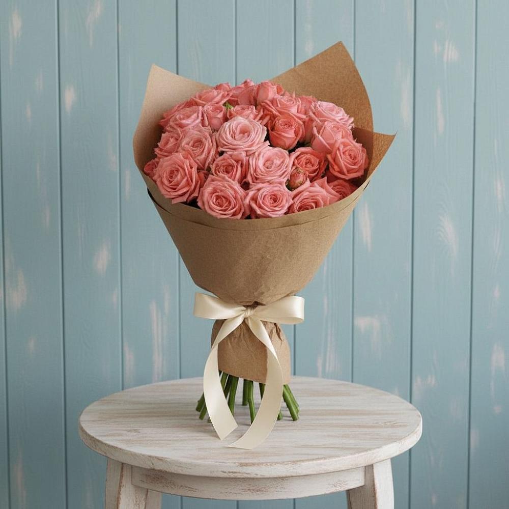 Букет цветов из: Розы в Пластуновской