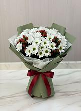 Букет цветов из:  Хризантемы в Пластуновской