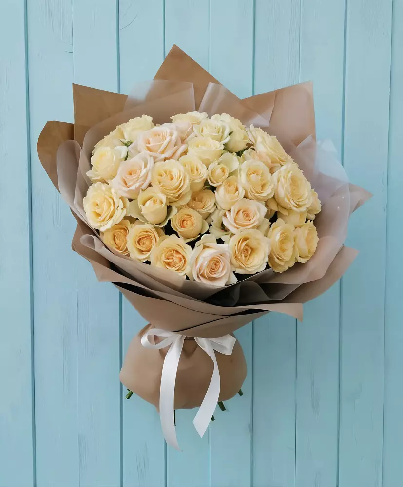 Букет Кремовое облако в Пластуновской