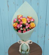 Букет цветов из:  Розы в Пластуновской